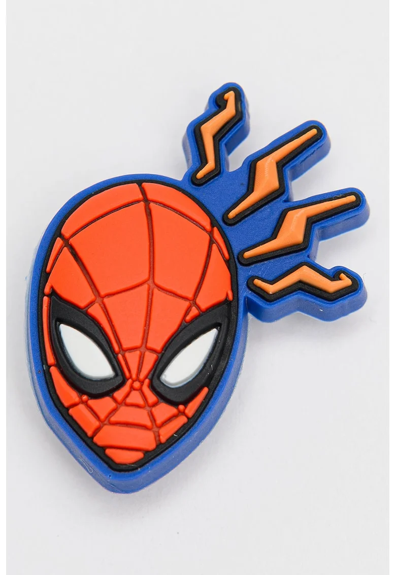 Set de talsimane cu tematica Spiderman Jibbitz - 5 piese, Rosu/Albastru