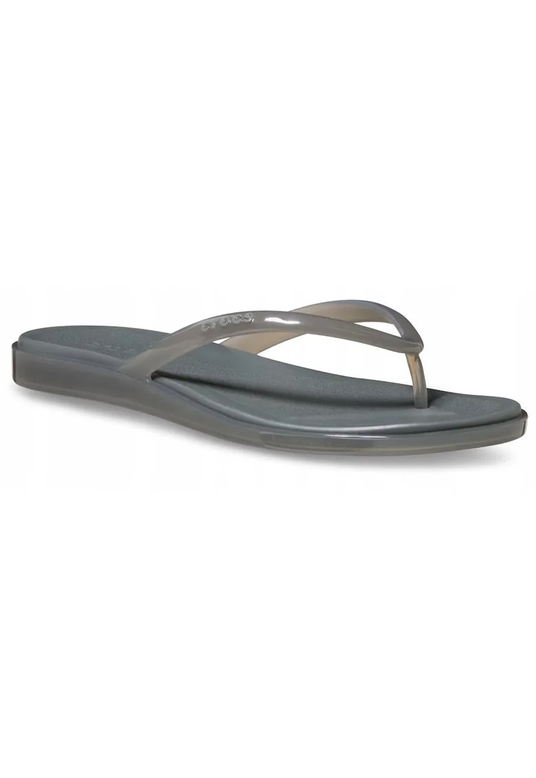 dama,  Miami Jelly Round Toe Flip, gri Carbon Jelly