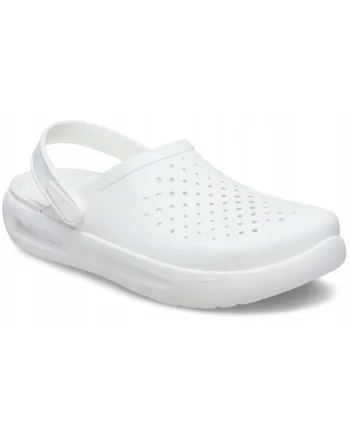 Saboti barbati,  LiteRide InMotion Clog 209964, alb, marimea 46-47, Croslite, respirabili