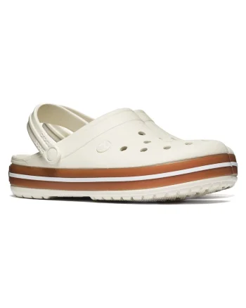 Saboti  Crocband, bej, femei