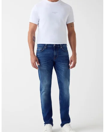 Blugi slim fit, Albastru