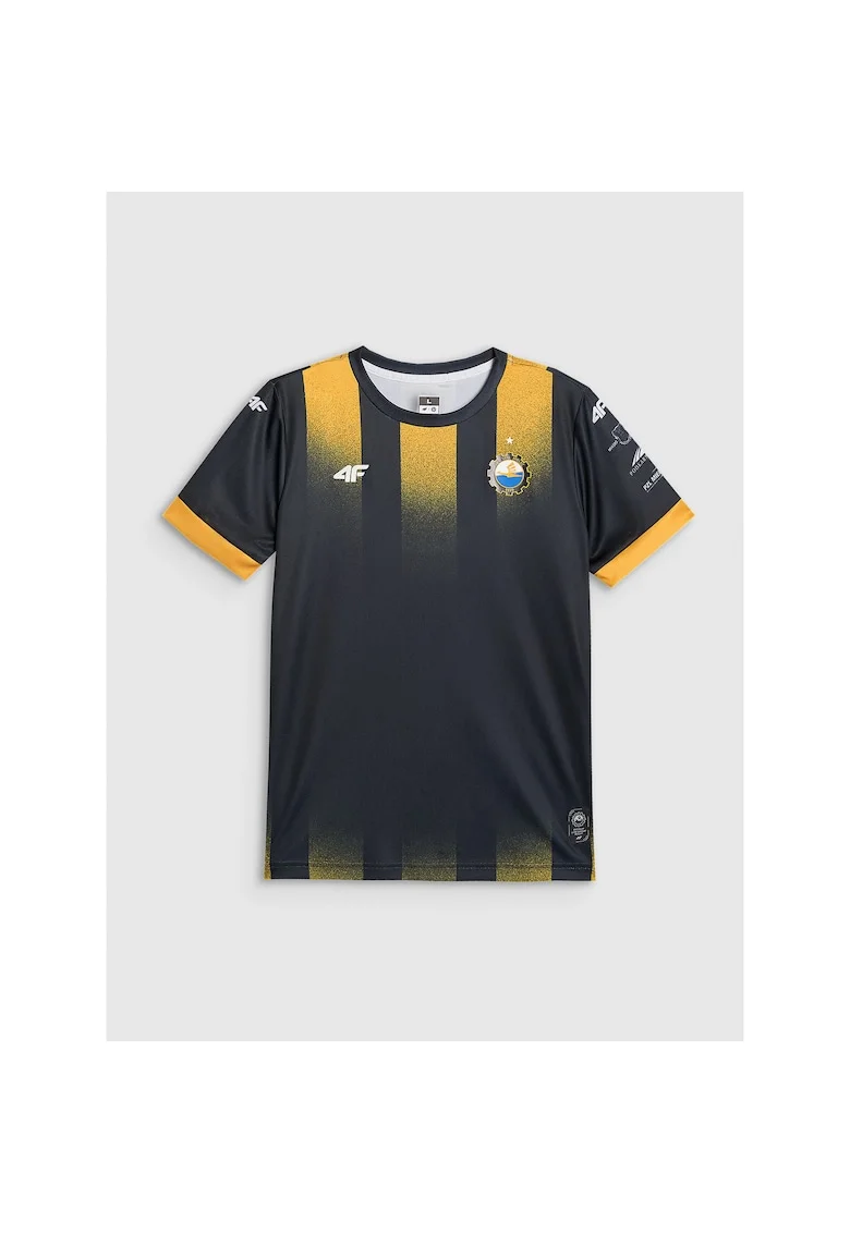 Tricou sport  bumbac confortabil, negru, barbatesc
