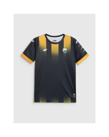 Tricou sport  bumbac confortabil, negru, barbatesc