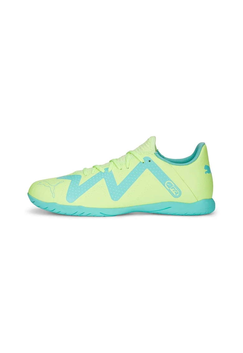 Pantofi pentru fotbal Future Play IT, Turcoaz/Verde lime