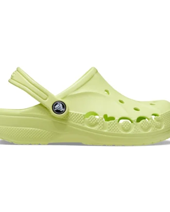 Saboți Crocs Baya Kids Clog Galben - Lime Zest