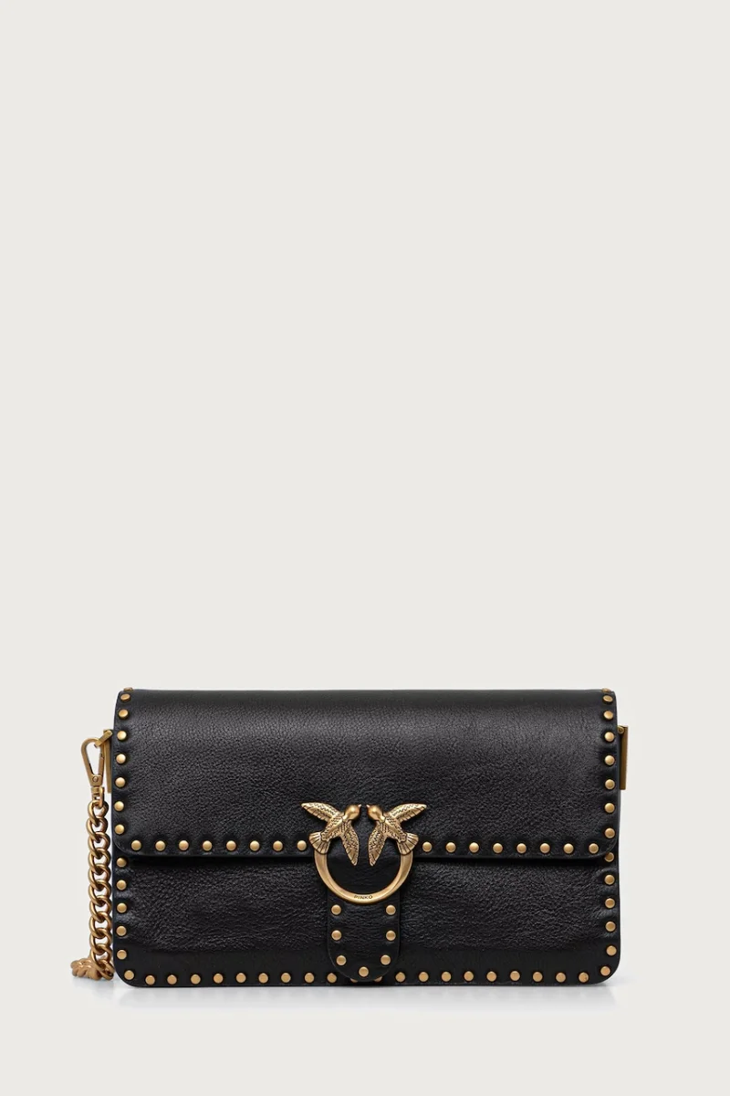 Pinko geantă crossbody pentru femei din piele