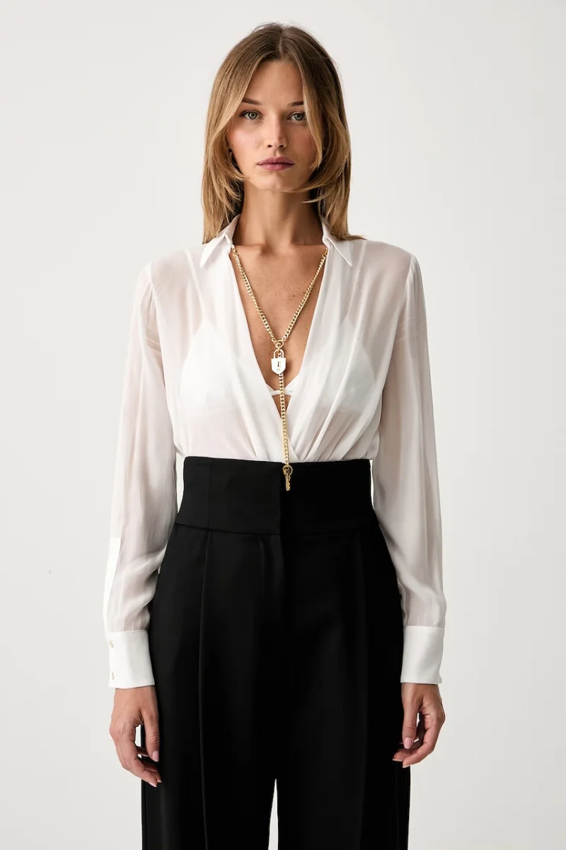 Elisabetta Franchi body pentru femei din vâscoză