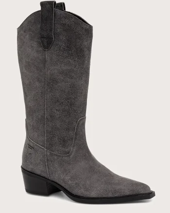 Vagabond Shoemakers cizme cowboy cu toc pentru femei din piele KELSEY
