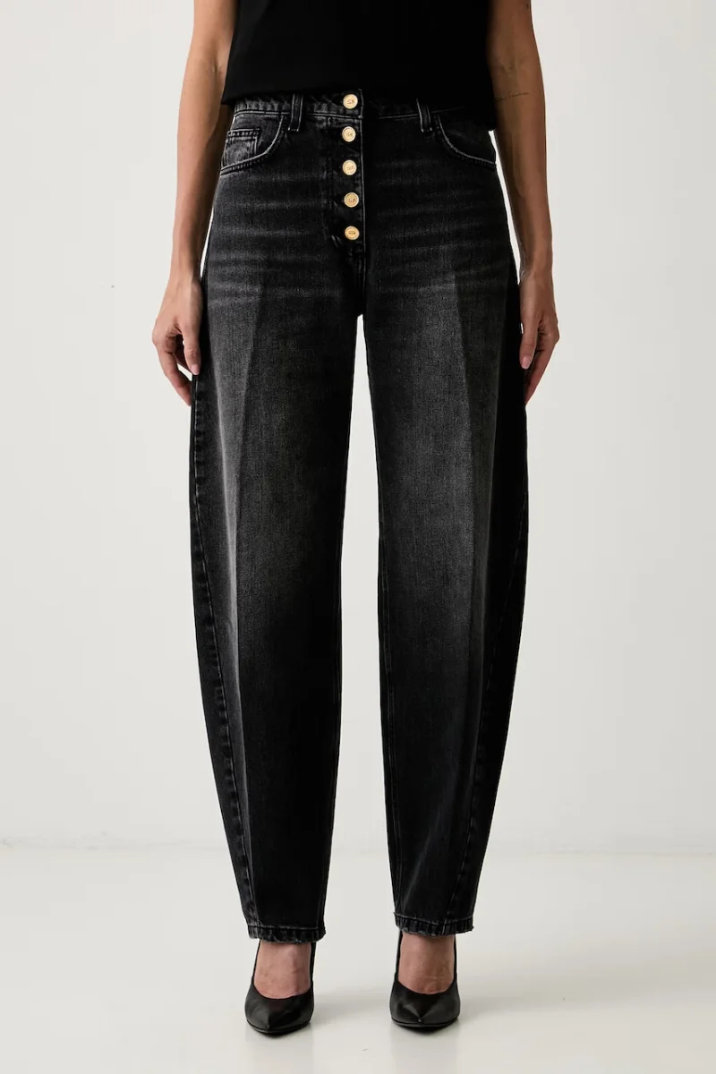 Elisabetta Franchi blugi relaxed fit pentru femei