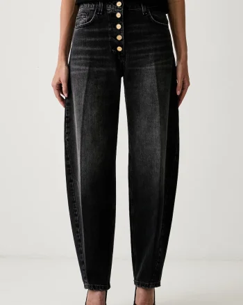 Elisabetta Franchi blugi relaxed fit pentru femei