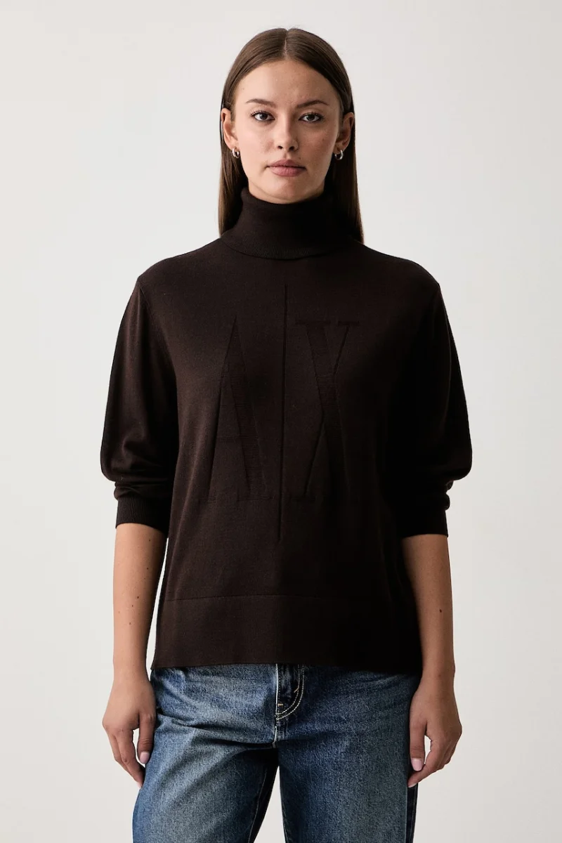 Armani Exchange pulover pentru femei din lână