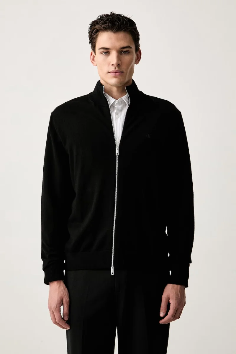 Calvin Klein cardigan pentru bărbați din lână