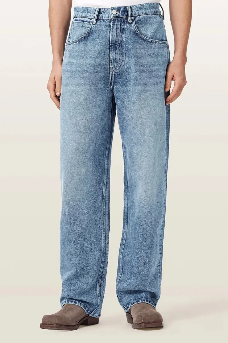 AllSaints blugi relaxed fit pentru bărbați RIVET