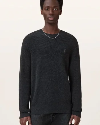 AllSaints pulover pentru bărbați cu amestec de lână