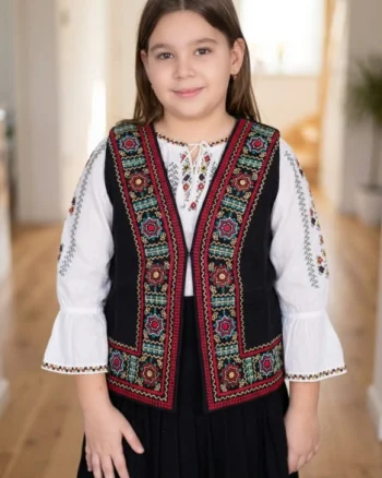 Vesta traditionala fetite Olguta 3