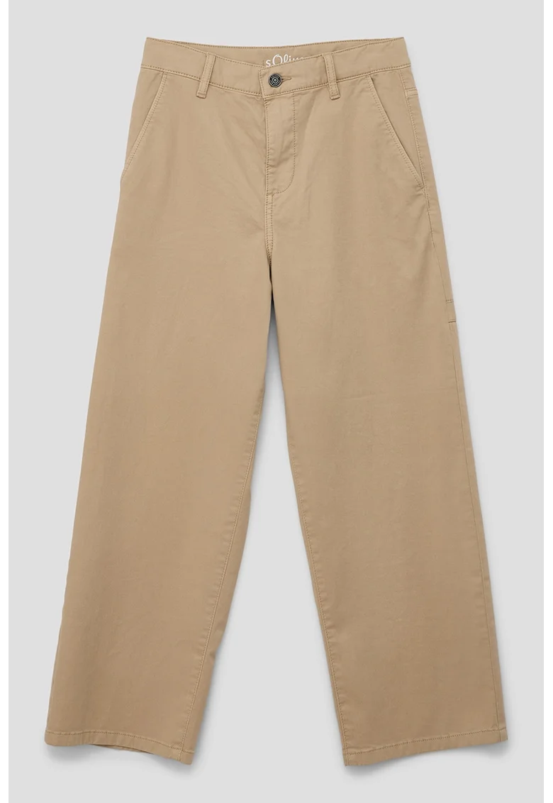 Pantaloni drepti uni, Maro nisip