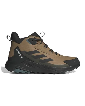 Pantofi Terrex Anylander mid-cut pentru drumetii, Bej/Negru stins