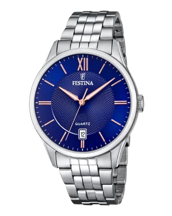 Ceas Argintiu - 65499, Bleumarin