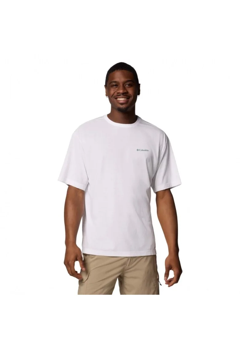 Tricou barbati,  Cedar Trail Back Graphic Tee 2120381, Alb