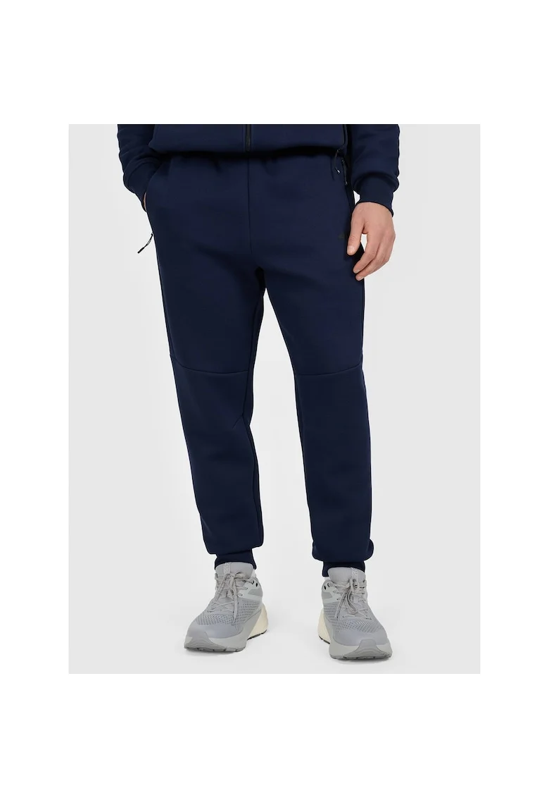 Pantaloni sport barbati,  bumbac, bleumarin
