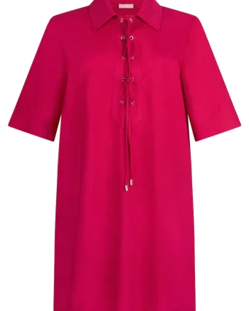 Rochie scurta cu poplin, Bej