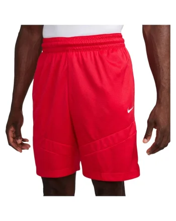 Pantaloni scurti  Dri-FIT DV9524, poliester, rosu