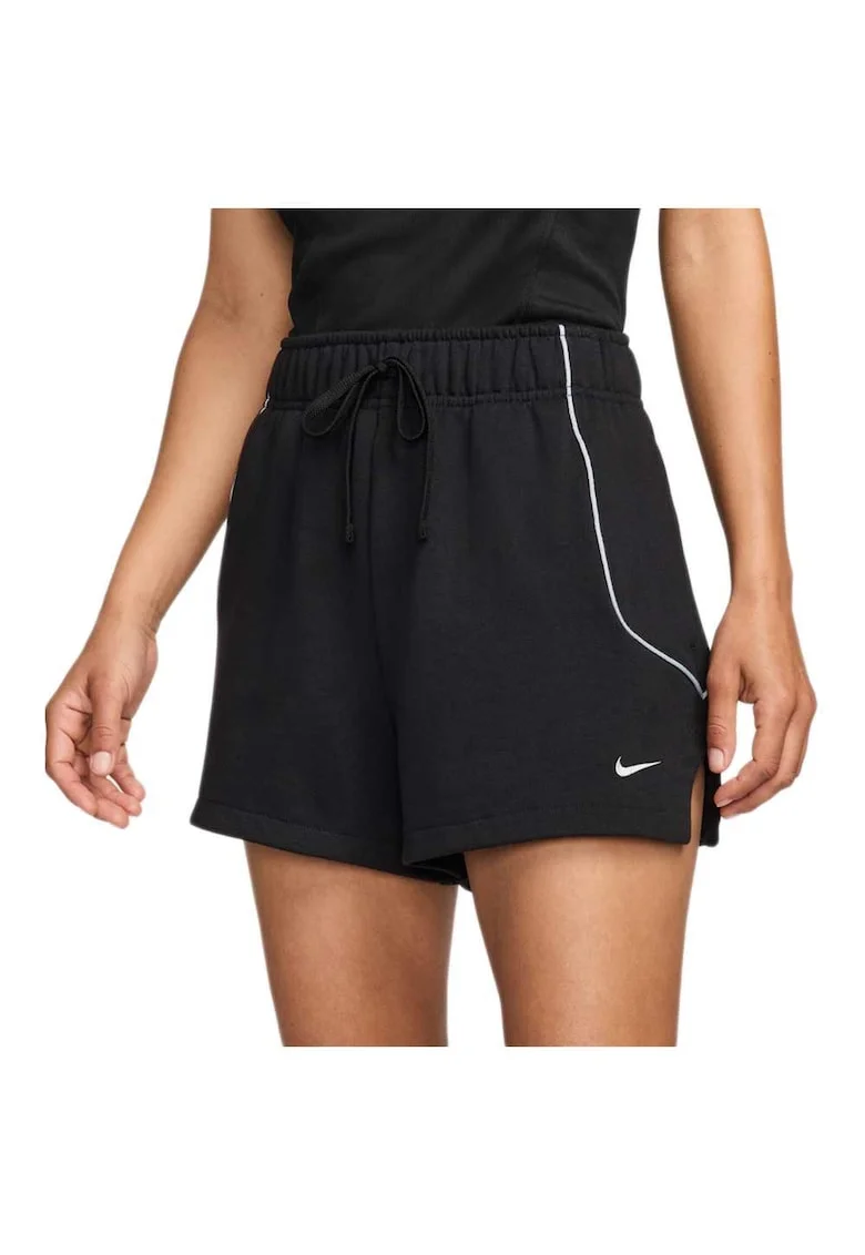 Pantaloni scurti sport dama FN2297,  Bumbac, Negru,