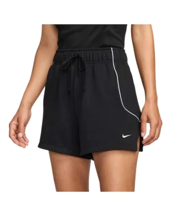 Pantaloni scurti sport dama FN2297,  Bumbac, Negru,