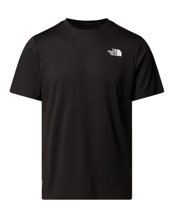 Tricou regular fit cu detaliu logo pentru fitness 24/7, Negru