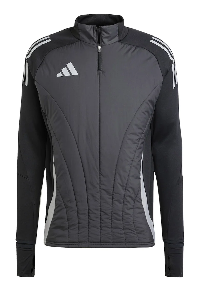 Bluza de trening pentru fotbal Tiro24C Competition, Negru