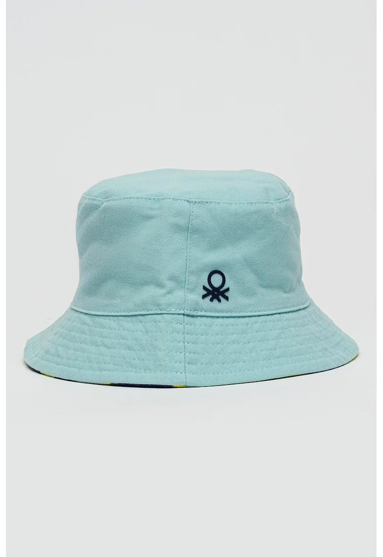 Palarie bucket reversibila, Albastru pastel