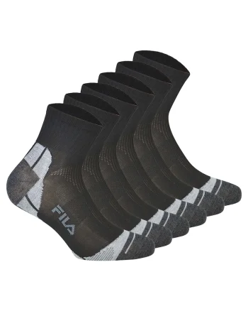 Set de sosete scurte unisex, pentru antrenament - 3 perechi, Negru
