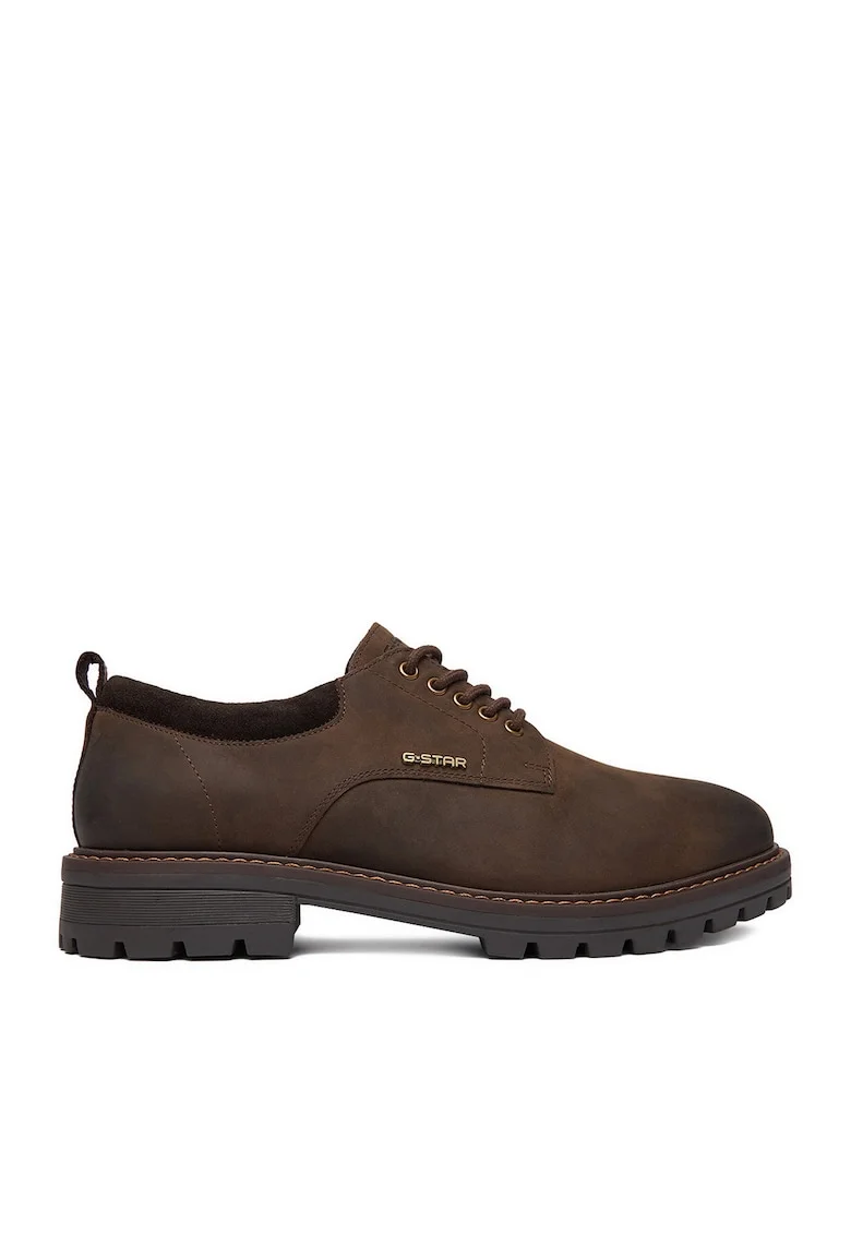 Pantofi barbatesti,  piele naturala, maro,