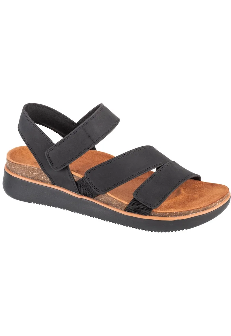 Sandale flatform cu velcro