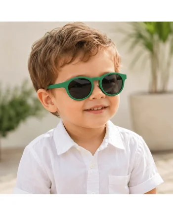 Ochelari de soare copii,  Mini Forest, polarizati, protectie UV, rama flexibila, 1-4 ani