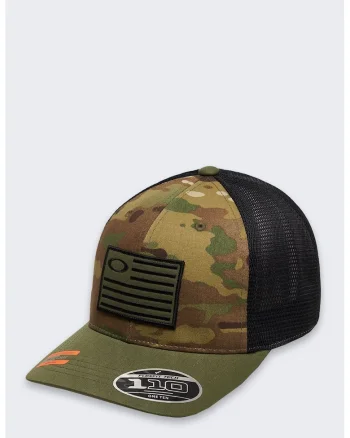 Sapca  SI MultiCam Flag 110, poliester, multicolor, reglabil