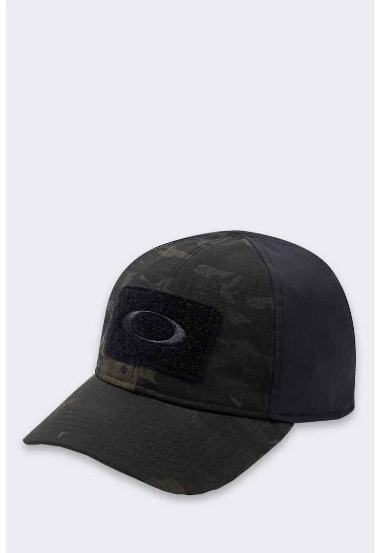 Sapca  SI Cotton, bumbac, negru-multicam, marime ajustabila