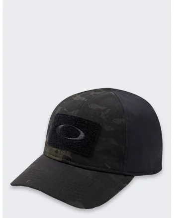 Sapca  SI Cotton, bumbac, negru-multicam, marime ajustabila