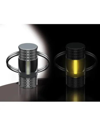Breloc iluminator  Mini Glow galben 7mm