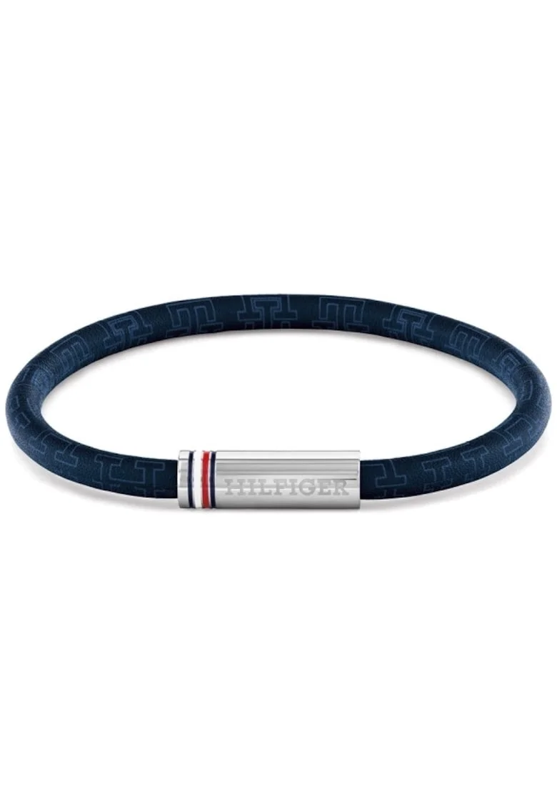 Bratara  Men’S Collection piele 2790702, Argintiu, Albastru