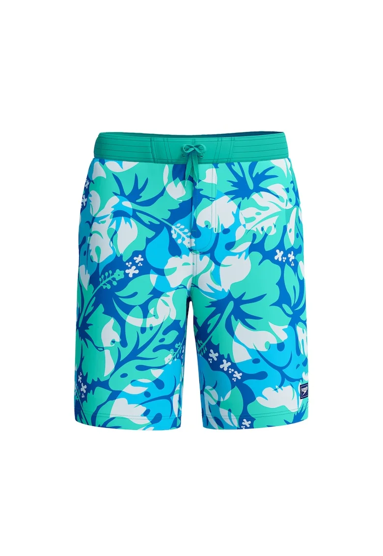 Sort inot barbati  Print 20” turquoise/albastru, Albastru
