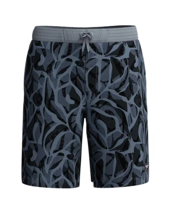 Sort inot barbati  Bondi Printed 20 negru– uscare rapida, 4-way stretch, Negru