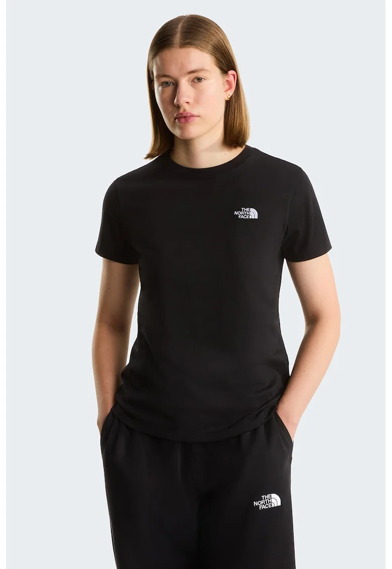 Tricou cu logo Evolution Dome, Negru