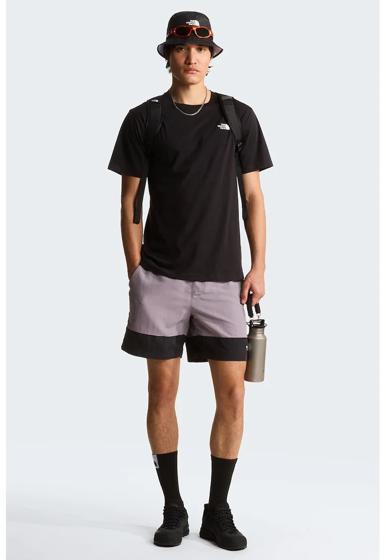 Tricou cu detaliu logo Evolution, Negru