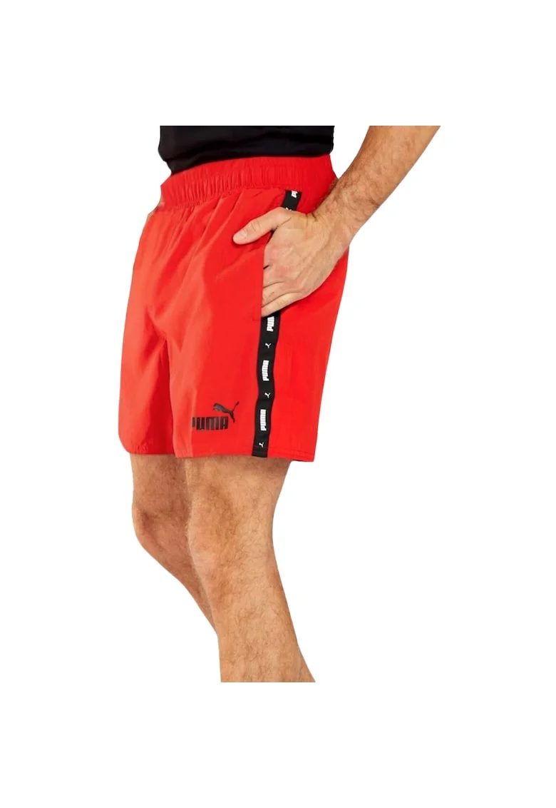 Pantaloni scurti sport barbati, Rosu