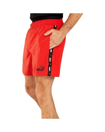 Pantaloni scurti sport barbati, Rosu