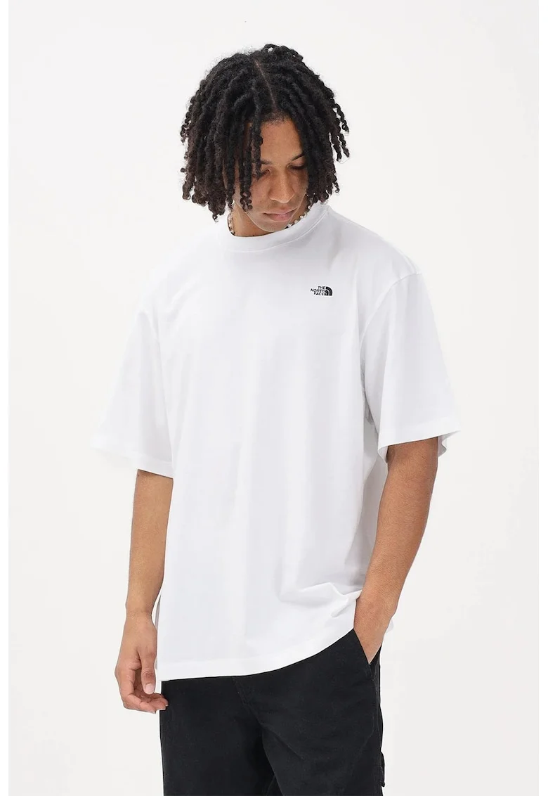 Tricou supradimensionat Essential Dome, Alb