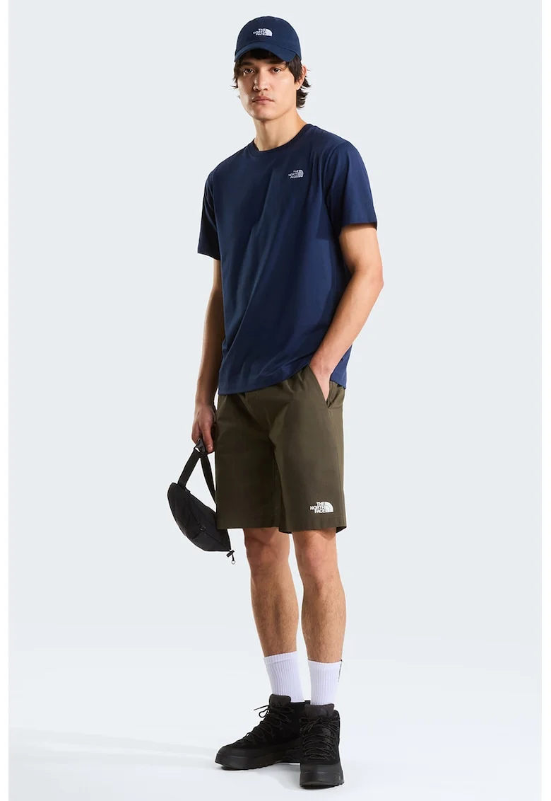 Tricou cu detaliu logo Evolution, Bleumarin