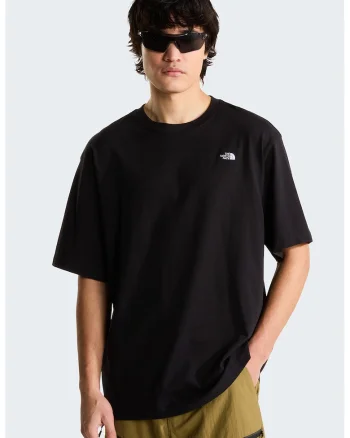Tricou supradimensionat Essential Dome, Negru