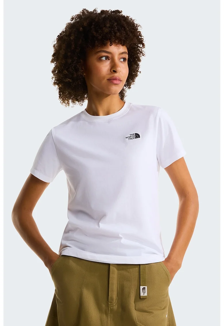 Tricou cu logo Evolution Dome, Alb